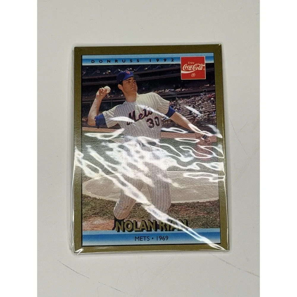 Donruss 1992 Coca-Cola Nolan Ryan Career Series #3 Collectors Edition Mets 1969